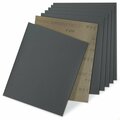 Cgw Abrasives WSC Coated Sanding Sheet, 11 in L x 9 in W, 600 Grit, Very Fine Grade, Silicon Carbide Abrasive, Lat 44843